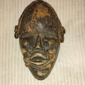 Rustic Tribal Mask Wall Decor